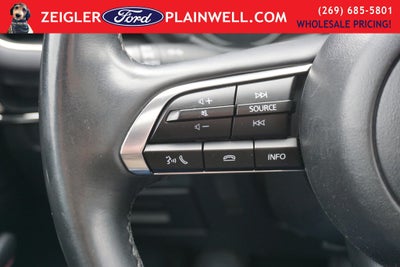 2024 Mazda Mazda3 2.5 S Carbon Edition AWD Moonroof Heated Red Leather Seats 18" Black Wh