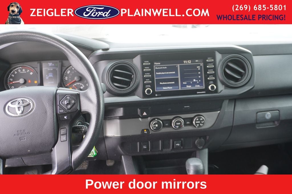 2021 Toyota Tacoma SR Access Cab Work Truck Rear Camera & Rear Topper