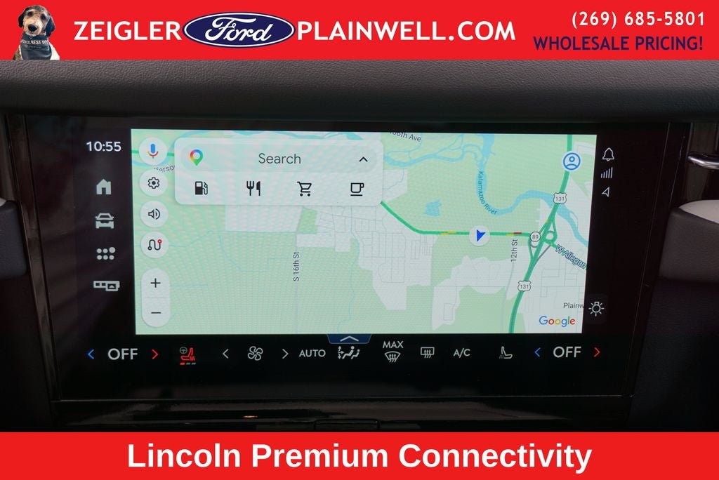 2025 Lincoln Navigator Reserve JET APPEARANCE PKG POWER DEPLOYABLE BOARDS NAV BLU