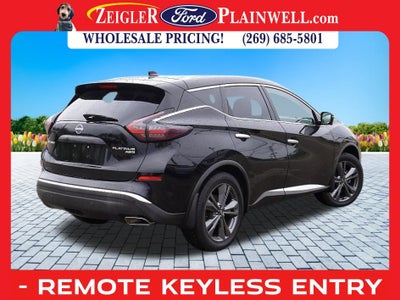 2023 Nissan Murano Platinum AWD V6 PANORAMIC ROOF HEATED & COOLED LEATHER