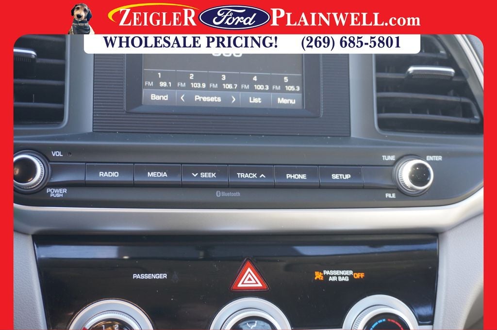 2019 Hyundai Elantra SE Keyless Entry Rear Camera 2.0 LITER DOHC