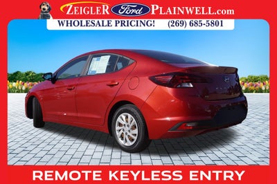 2019 Hyundai Elantra SE Keyless Entry Rear Camera 2.0 LITER DOHC