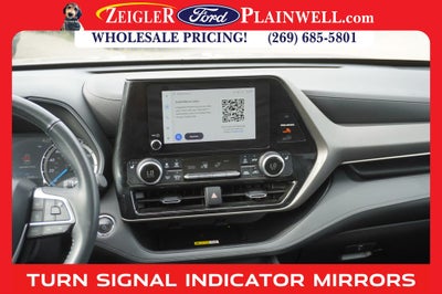 2023 Toyota Highlander Hybrid XLE 4x4 Power Moonroof Blis Rear Camera 3rd Row P Lift