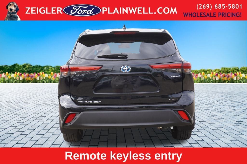2023 Toyota Highlander Hybrid XLE 4x4 Power Moonroof Blis Rear Camera 3rd Row P Lift