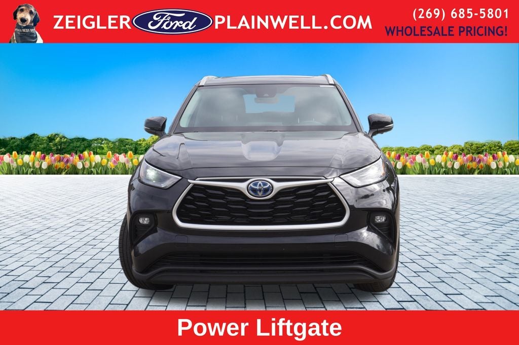2023 Toyota Highlander Hybrid XLE 4x4 Power Moonroof Blis Rear Camera 3rd Row P Lift