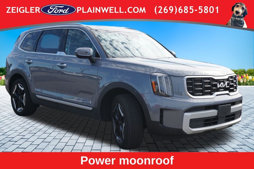 2025 Kia Telluride S AWD Power Moonroof & Liftgate Heated Leather R Cam