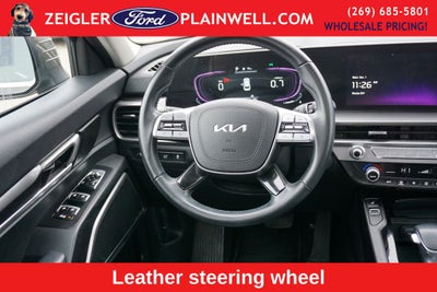 2025 Kia Telluride S V6 AWD Leather Power Moonroof Navigation Blis Blac