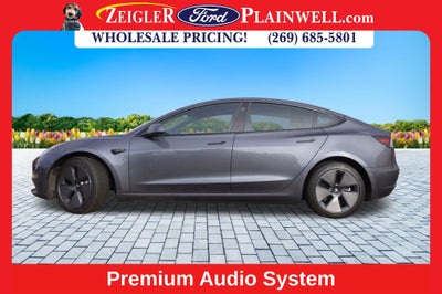 2022 Tesla Model 3 Long Range AWD Leather Skyroof
