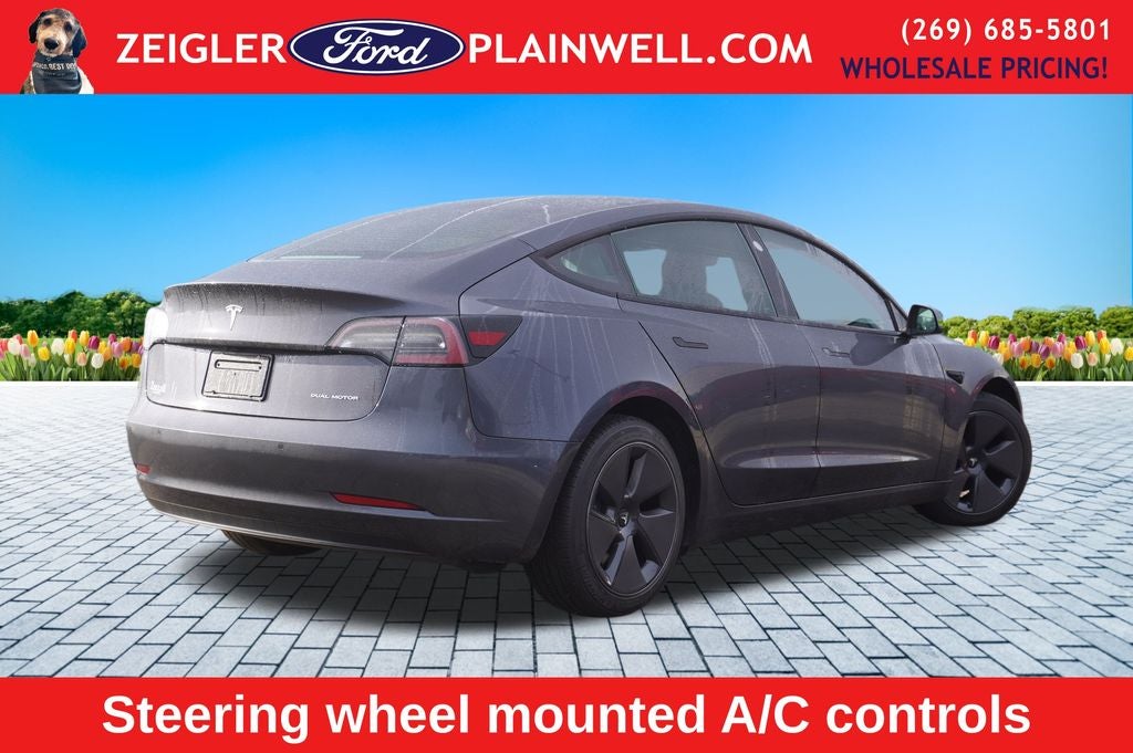 2022 Tesla Model 3 Long Range AWD Leather Skyroof