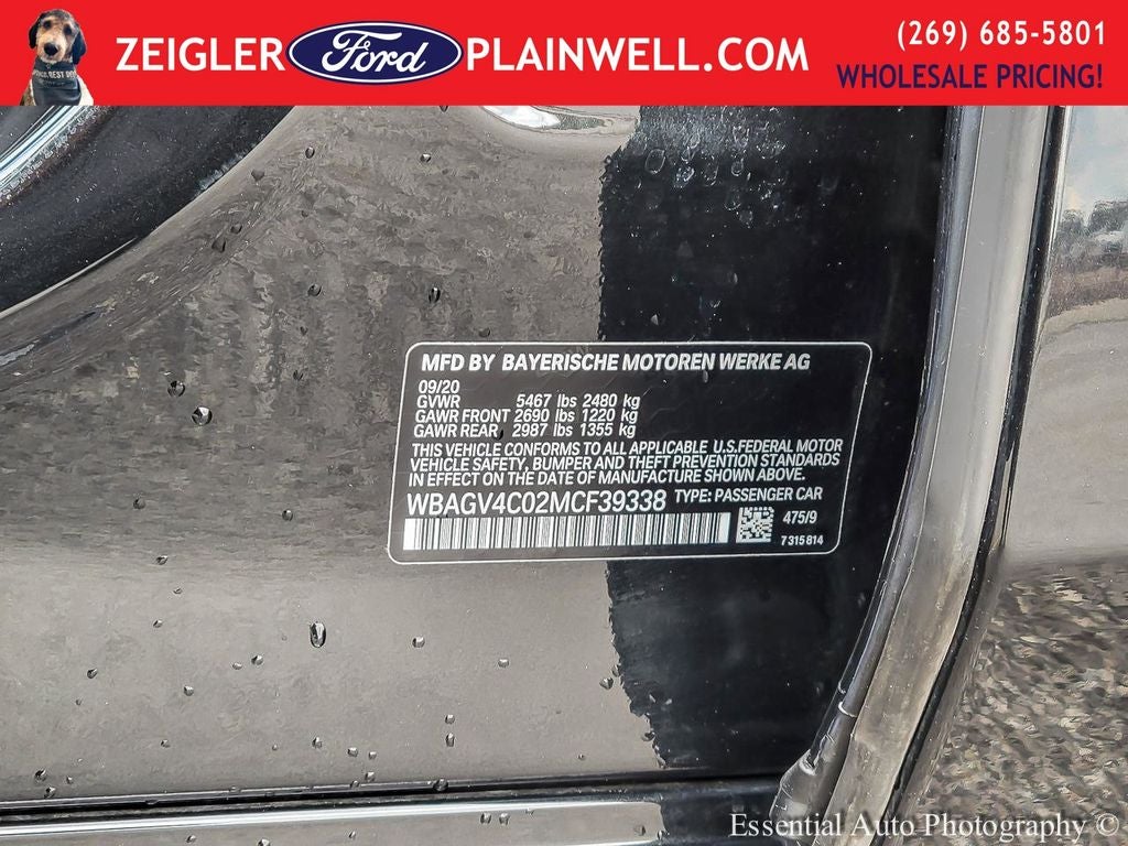 2021 BMW 8 Series 840