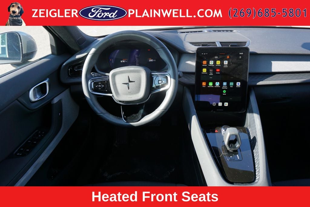 2024 Polestar 2 Long Range Dual Motor AWD Pilot Pkg Heated Seats Navigation Rear Camera