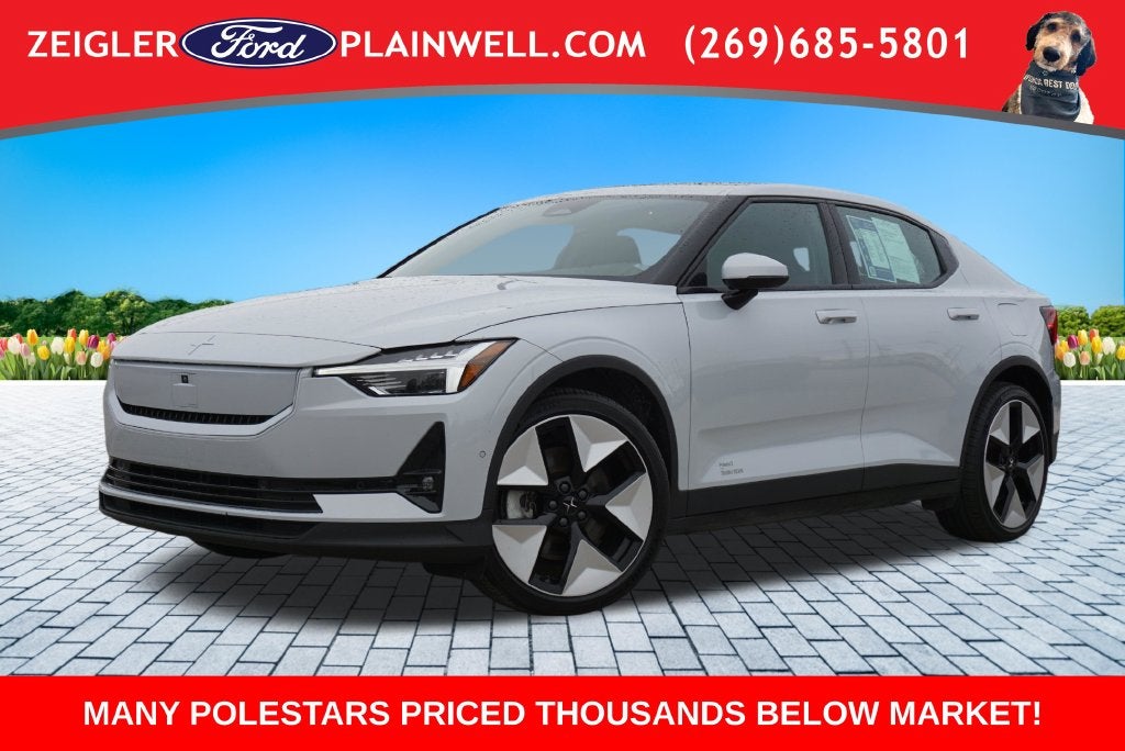 2024 Polestar 2 Long Range Dual Motor AWD PANORAMIC ROOF NAVIGATION 360 CAMERA