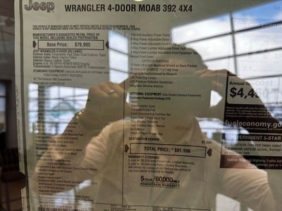 2026 Jeep Wrangler WRANGLER 4-DOOR MOAB 392