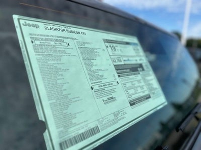 2025 Jeep Gladiator GLADIATOR RUBICON 4X4