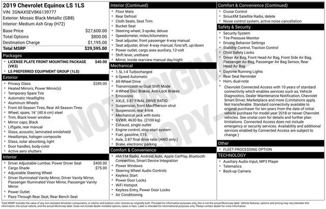 2019 Chevrolet Equinox LS