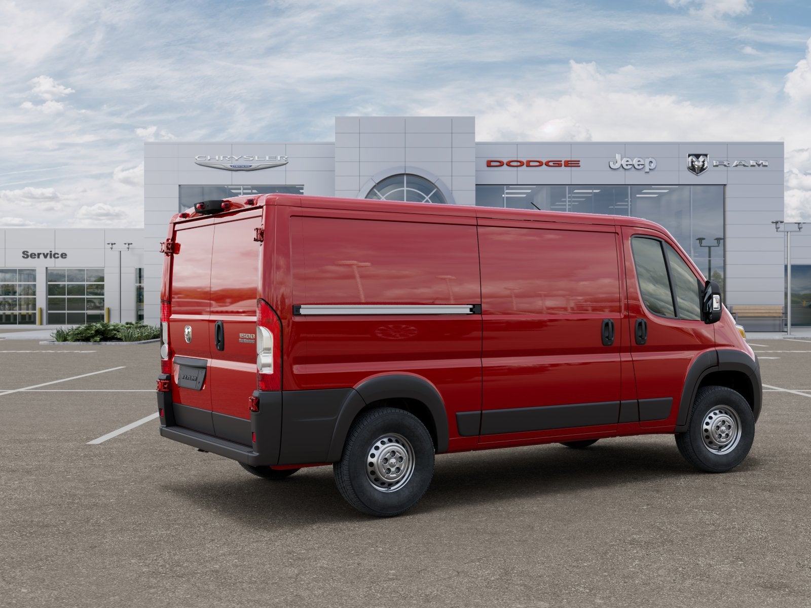2025 RAM ProMaster 1500 RAM PROMASTER 1500 TRADESMAN CARGO VAN LOW ROOF 136' WB