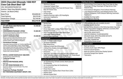 2025 Chevrolet Silverado 1500 RST