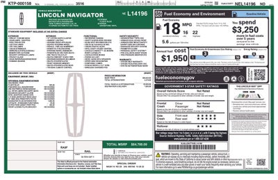 2022 Lincoln Navigator Standard