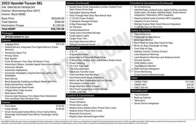 2022 Hyundai Tucson SEL