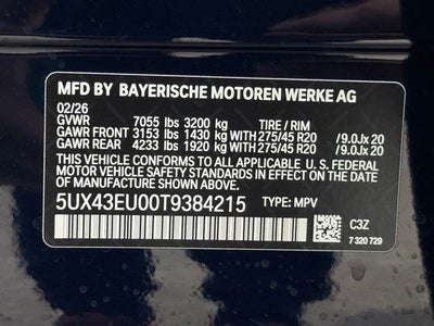 2026 BMW X5 xDrive50e