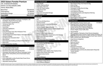 2023 Subaru Forester Premium