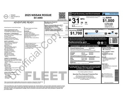 2025 Nissan Rogue SV