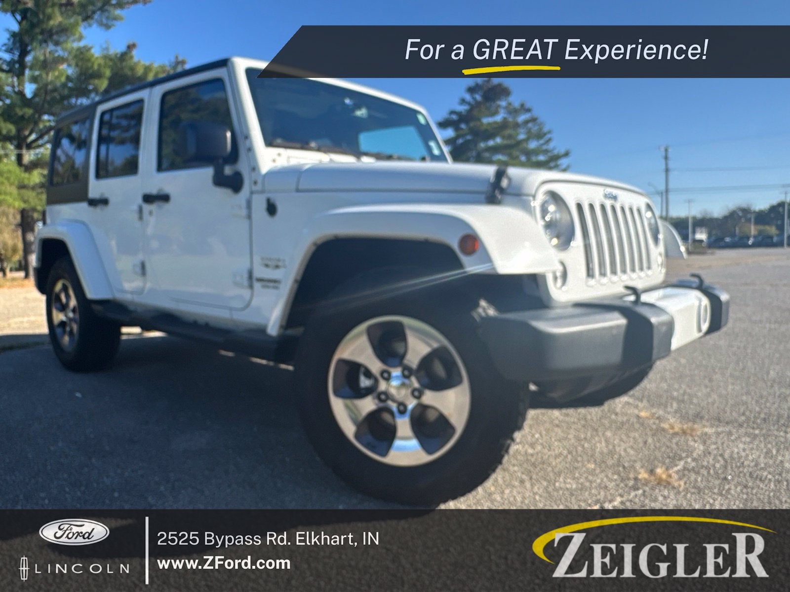 2016 Jeep Wrangler Unlimited Sahara