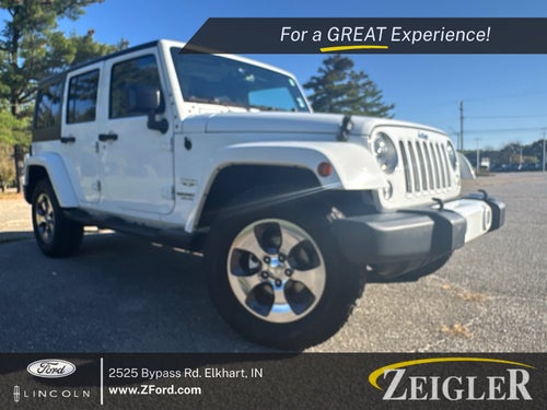 2016 Jeep Wrangler Unlimited Sahara