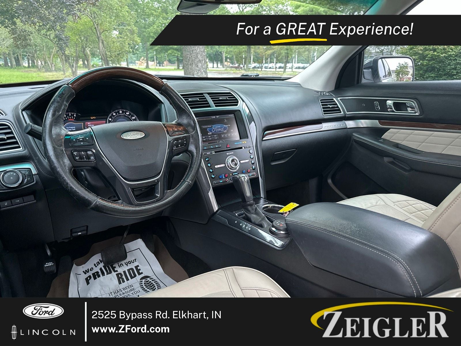 2016 Ford Explorer Platinum