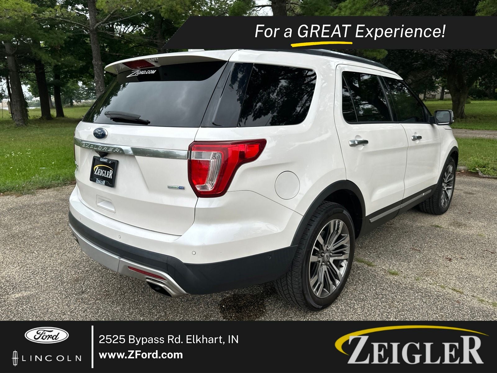 2016 Ford Explorer Platinum