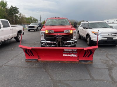 2024 Ford F-250SD XL 8-11' Wide Out Plow and Salt Spreader