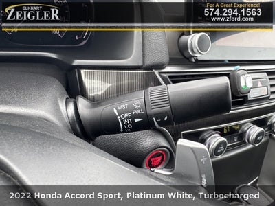 2022 Honda Accord Sport