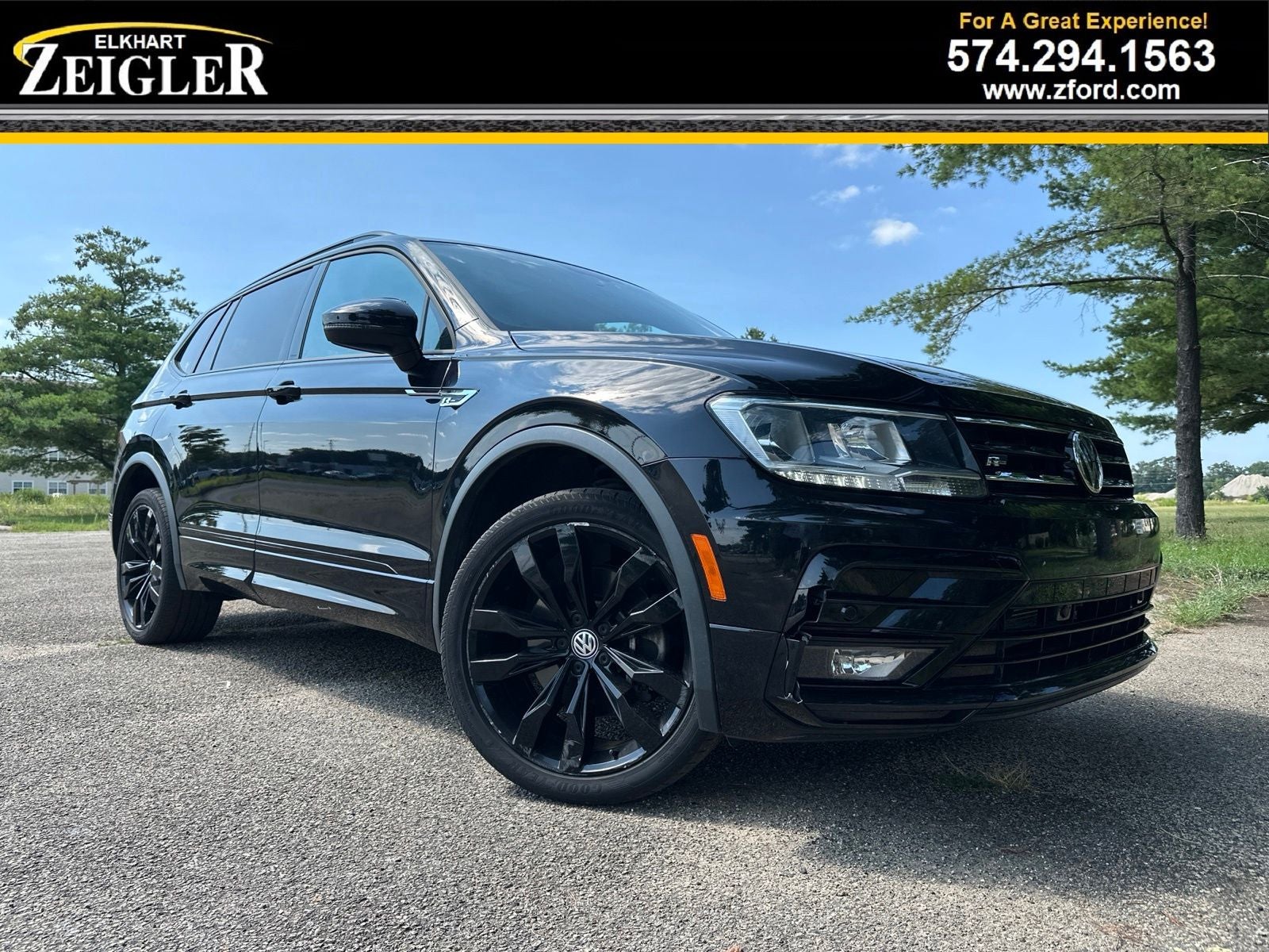 2021 Volkswagen Tiguan 2.0T SE R-Line Black