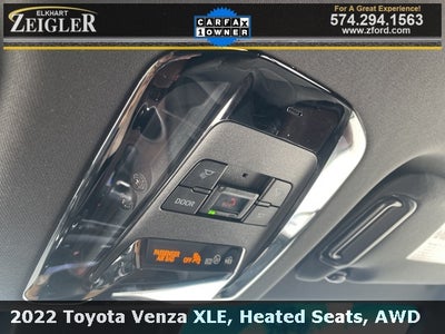 2022 Toyota Venza XLE